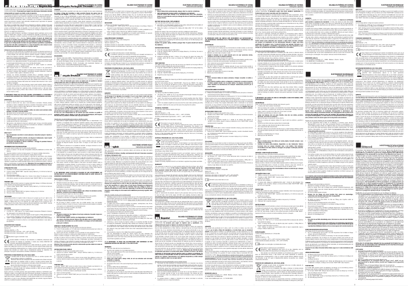 Página 1 del manual Manual de usuario Laica KS1302