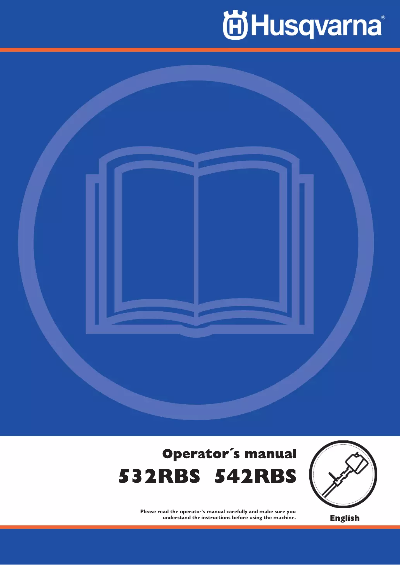 Image de la première page du manuel de l'appareil 532RBS