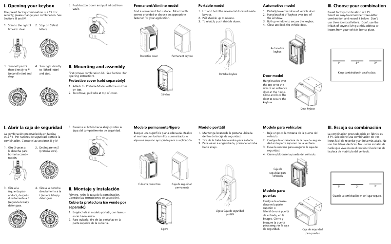 Image de la première page du manuel de l'appareil ​Titanium 001017