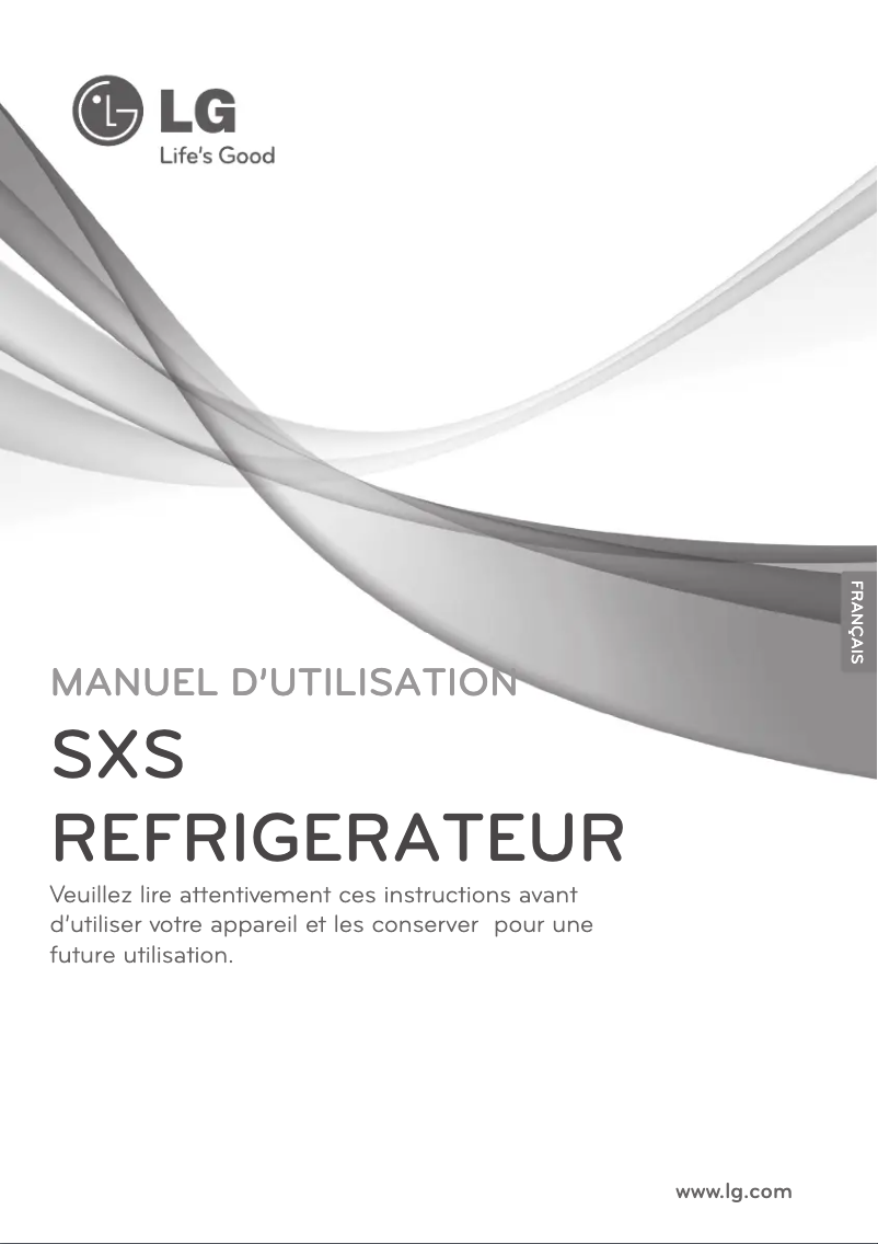Image de la première page du manuel de l'appareil GS5162AVJV