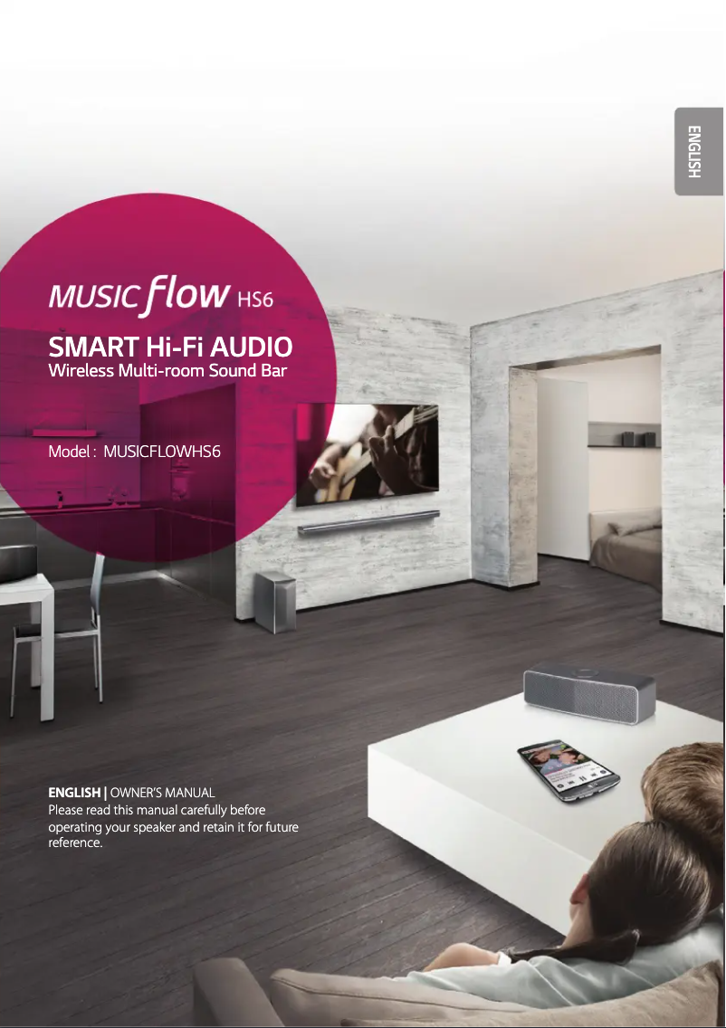 Page 1 de la notice Manuel utilisateur LG LAS851M