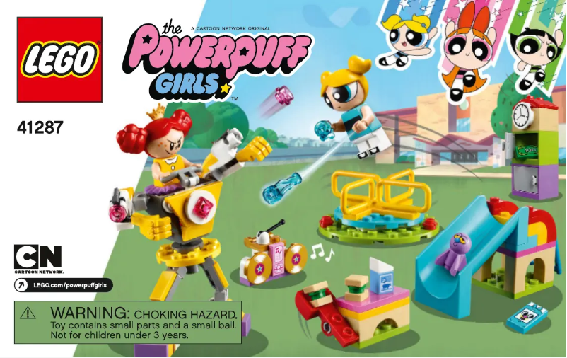 Page n°1 - Manuel utilisateur Lego Powerpuff Girls 41287