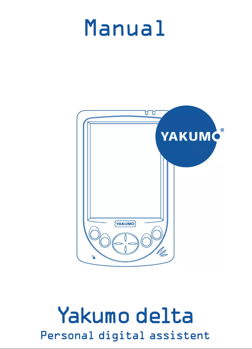 Image de la première page du manuel de l'appareil Delta