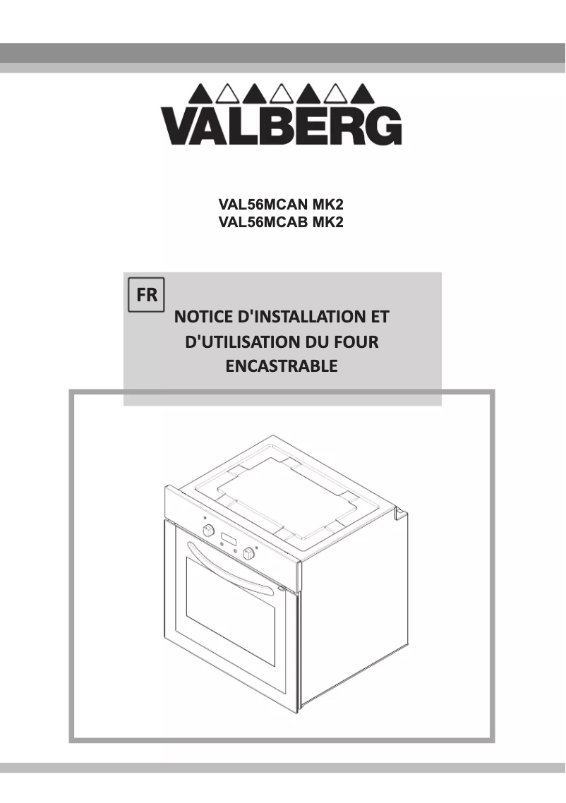 Page 1 de la notice Manuel utilisateur Valberg VAL 56 MCAB MK2