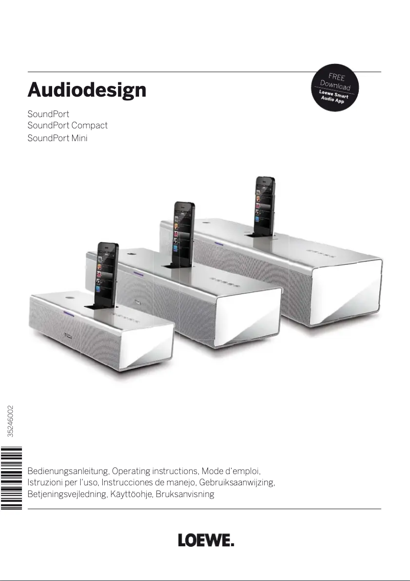 Page n°1 - Manuel utilisateur Loewe SoundPort