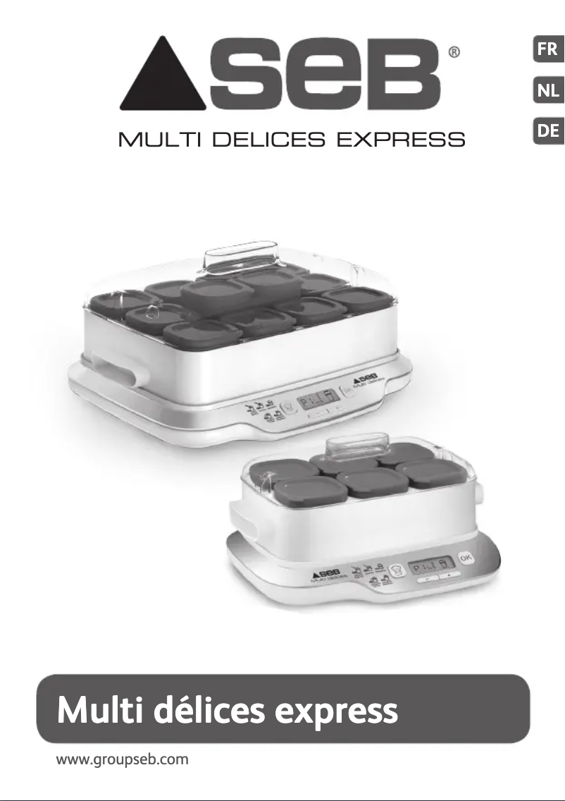 Page n°1 - Manuel utilisateur SEB Multi Delices Express