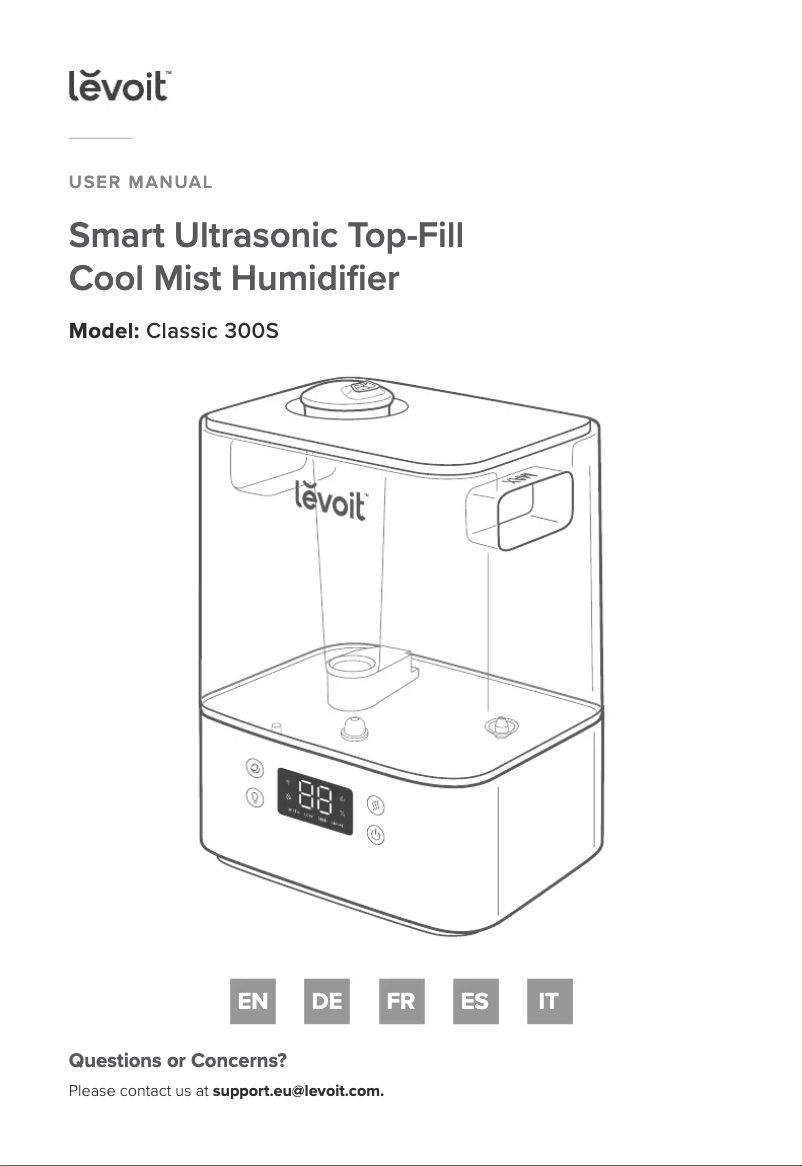 Image de la première page du manuel de l'appareil Classic 300S