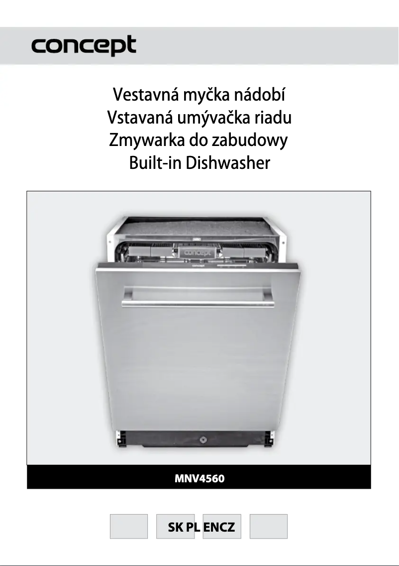 Page 1 de la notice Manuel utilisateur Concept MNV-4560