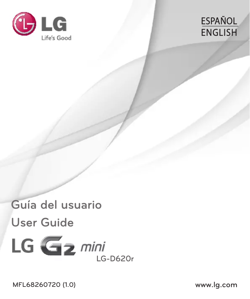 Página 1 del manual Manual de usuario LG G2 Mini D620R