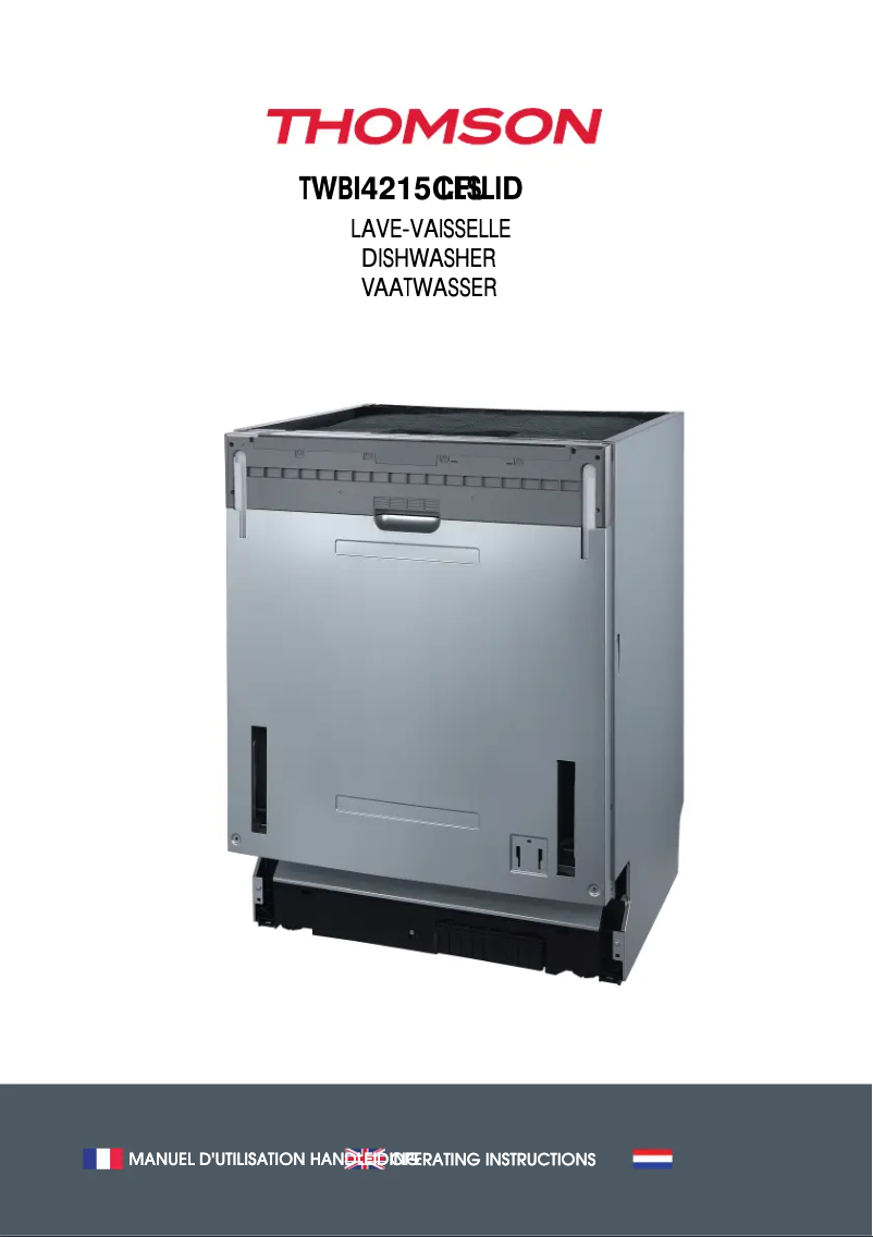 Image de la première page du manuel de l'appareil TWBI4215CFULLSLID