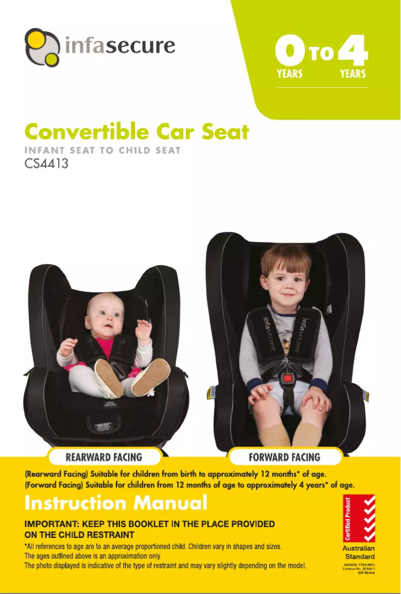 Image de la première page du manuel de l'appareil Cosi Compact ll