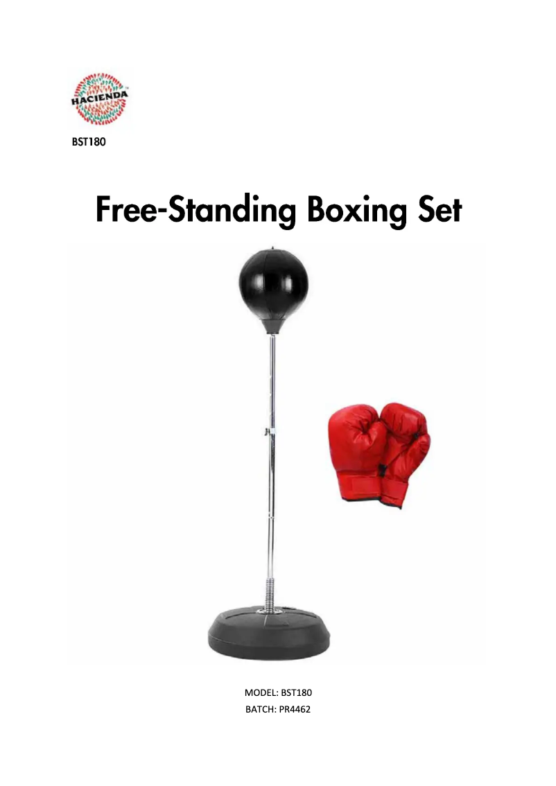 Página 1 del manual Manual de usuario Hacienda BST180