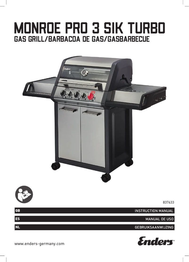 Imagen de la primera página del manual del dispositivo Monroe Pro 3 SIK Turbo