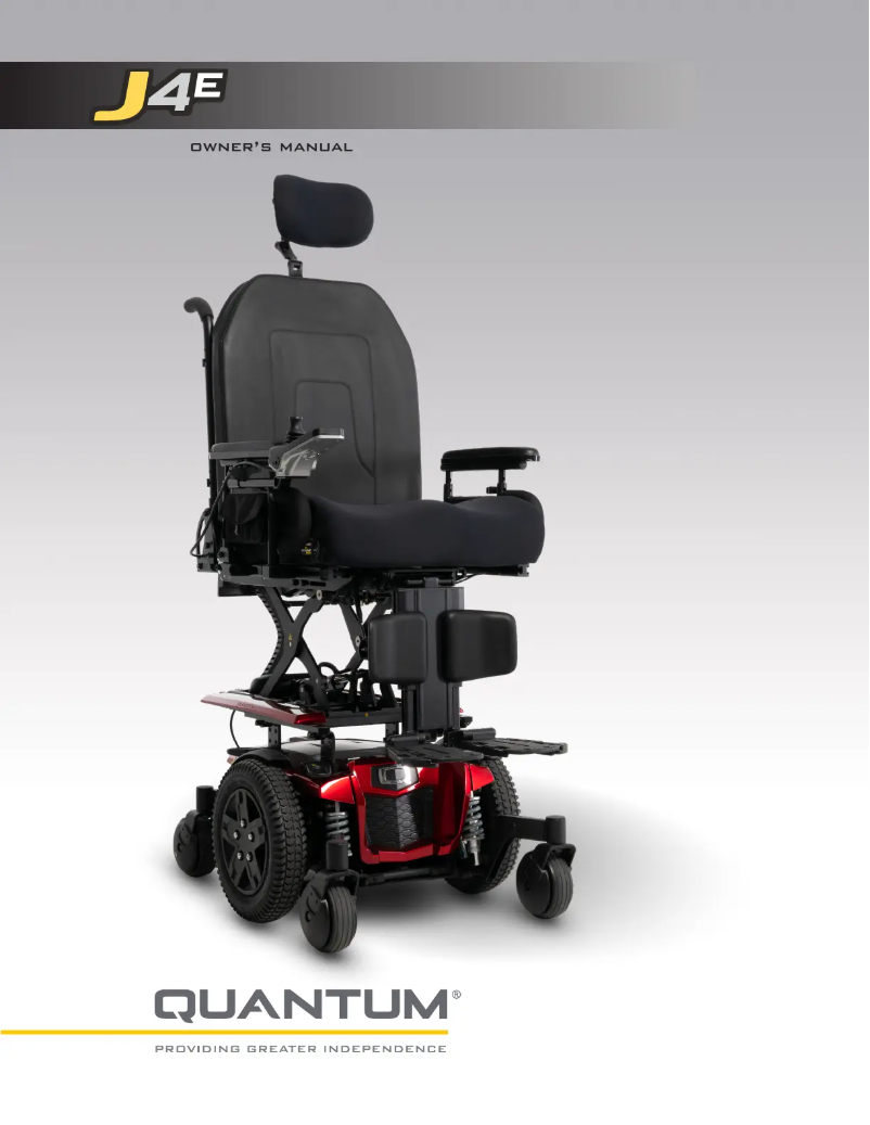 Image de la première page du manuel de l'appareil J4E