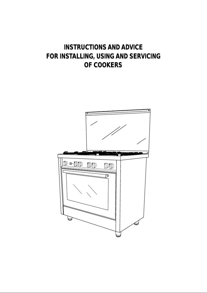First page image of the manual for UGTGO-855I