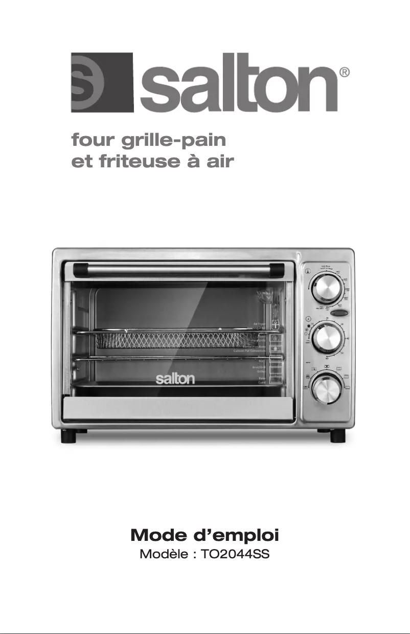 Página 1 del manual Manual de usuario Salton TO2044SS