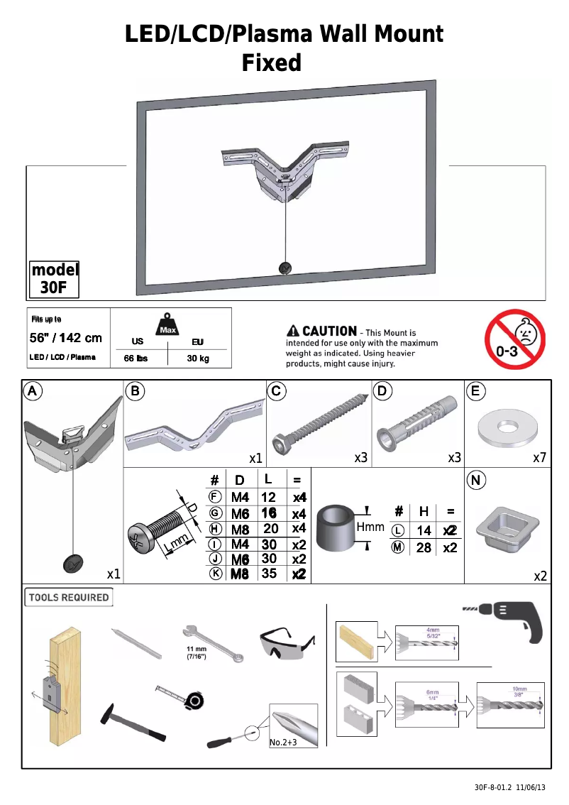 Page 1 de la notice Manuel utilisateur Barkan 30F