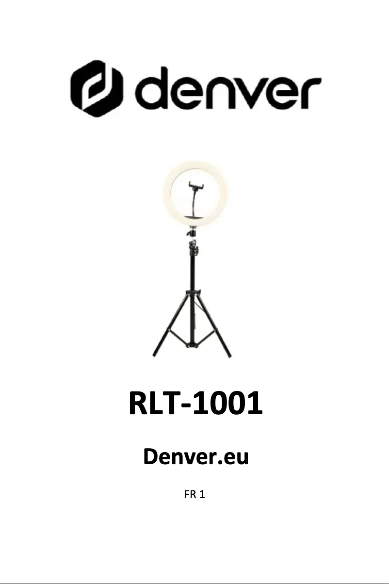 Image de la première page du manuel de l'appareil RLT-1001