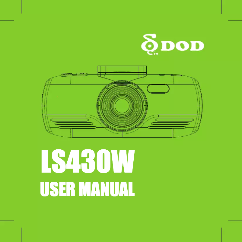 Page 1 de la notice Manuel utilisateur DOD LS430W