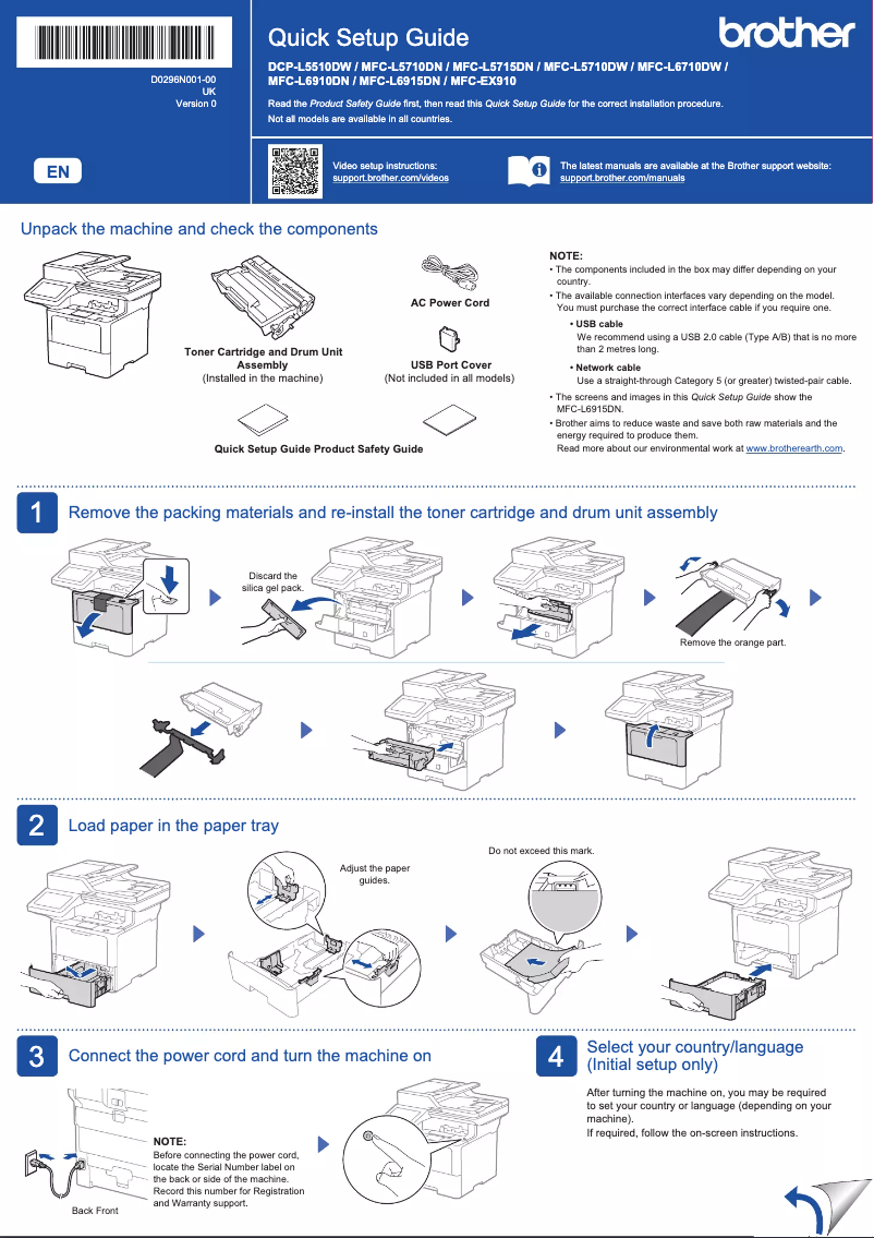 Page n°1 - Manuel utilisateur Brother MFC-L5715DN
