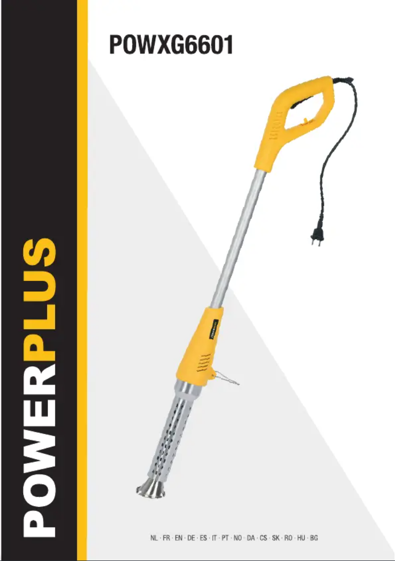 Página 1 del manual Manual de usuario PowerPlus POWXG6601