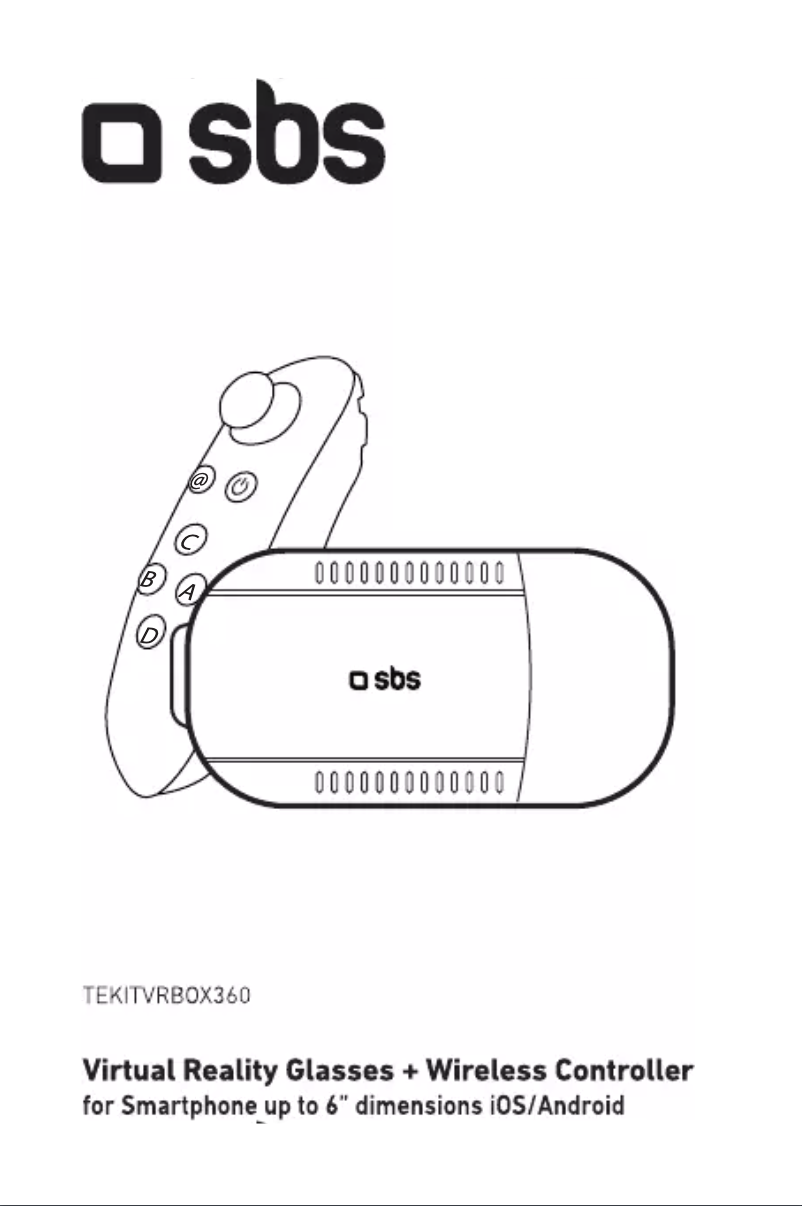 Image de la première page du manuel de l'appareil Virtual reality glasses