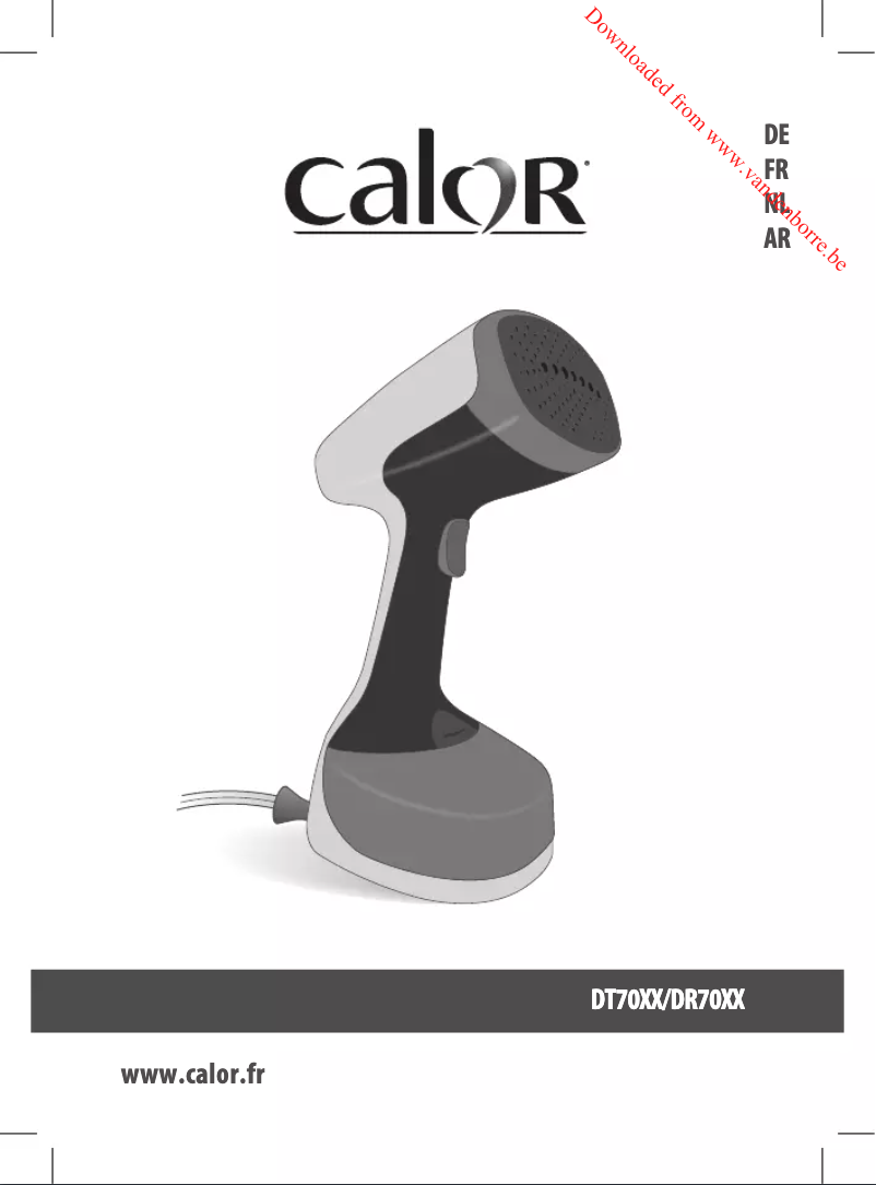 Page 1 de la notice Manuel utilisateur Calor Access Steam Minute DR7000