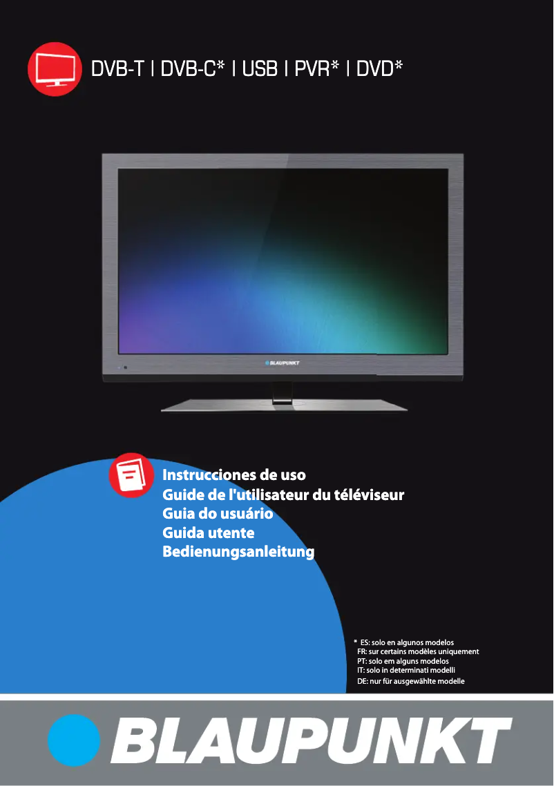 Página 1 del manual Manual de usuario Blaupunkt B26C5