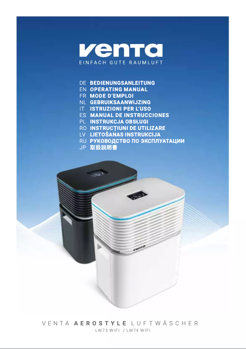 Image de la première page du manuel de l'appareil Aerostyle Wifi