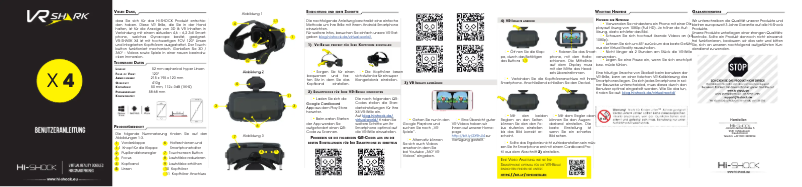Image de la première page du manuel de l'appareil X4