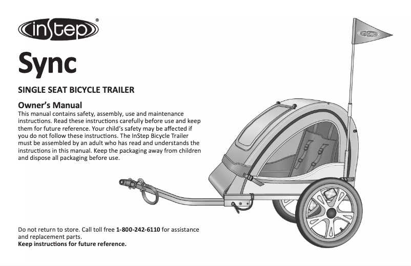 Page n°1 - Manuel utilisateur InStep Sync