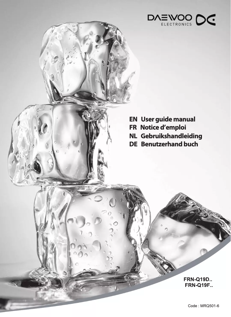 Image de la première page du manuel de l'appareil FRN-Q19D