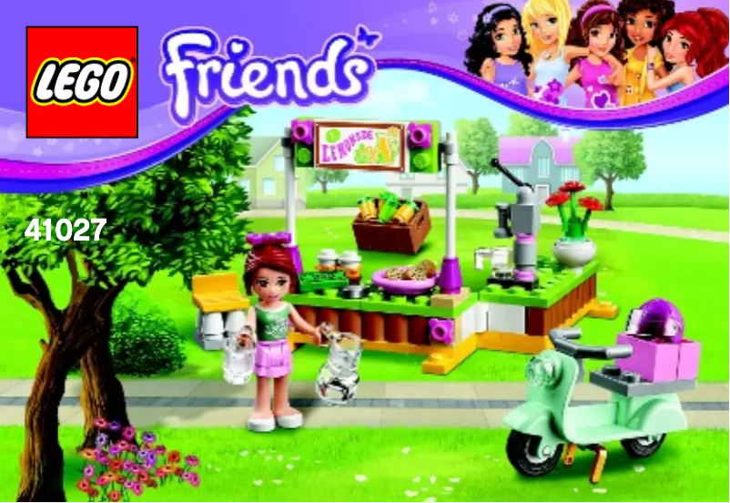 Página 1 del manual Instrucciones visuales Lego 41027