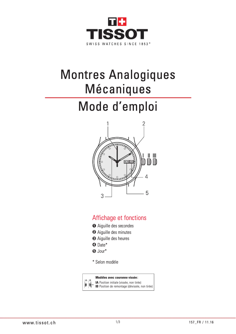 Imagen de la primera página del manual del dispositivo T-NAVIGATOR Automatic Gent