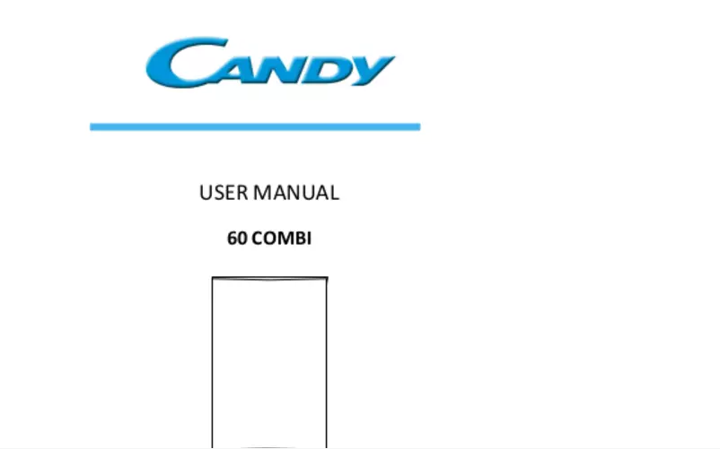 Page n°1 - Manuel utilisateur Candy CMNR6204XPUEWIFI