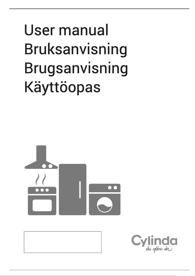 Page 1 de la notice Manuel utilisateur Cylinda IHI9185SRX