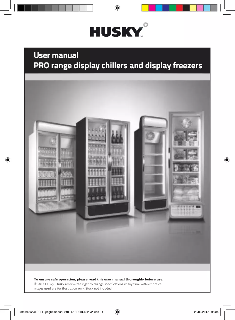 Page 1 de la notice Manuel utilisateur Husky C10PRO-H-HU