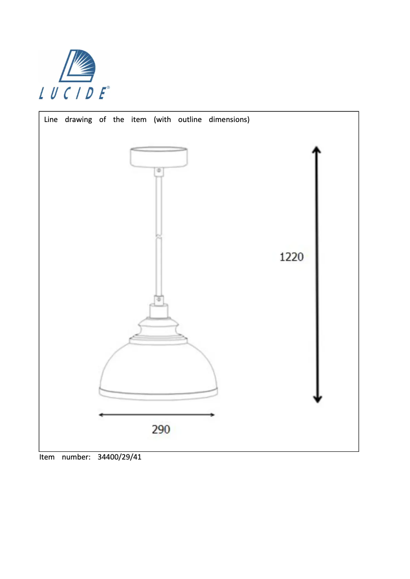 Image de la première page du manuel de l'appareil Isla 34400/29/41