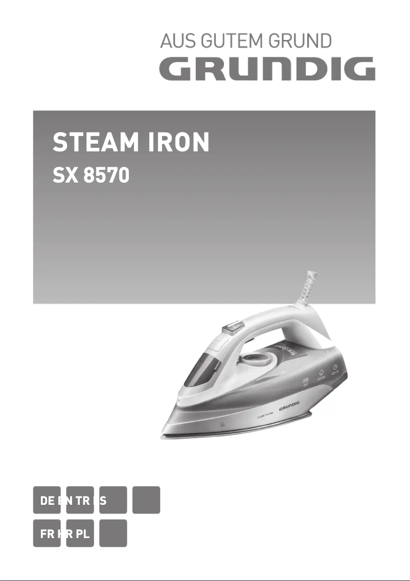 Page 1 de la notice Manuel utilisateur Grundig SX 8570