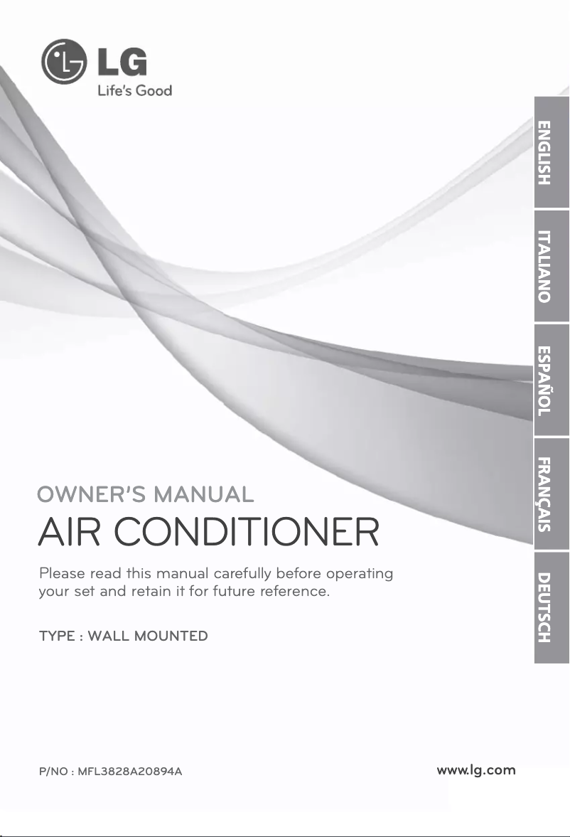 Page n°1 - Manuel utilisateur LG AS-W126EVH0
