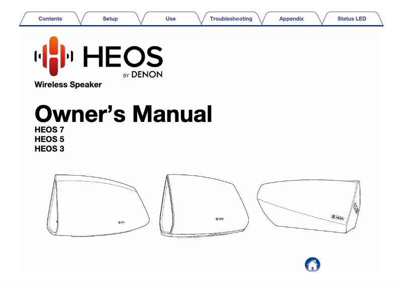 Page n°1 - Manuel utilisateur HEOS 3