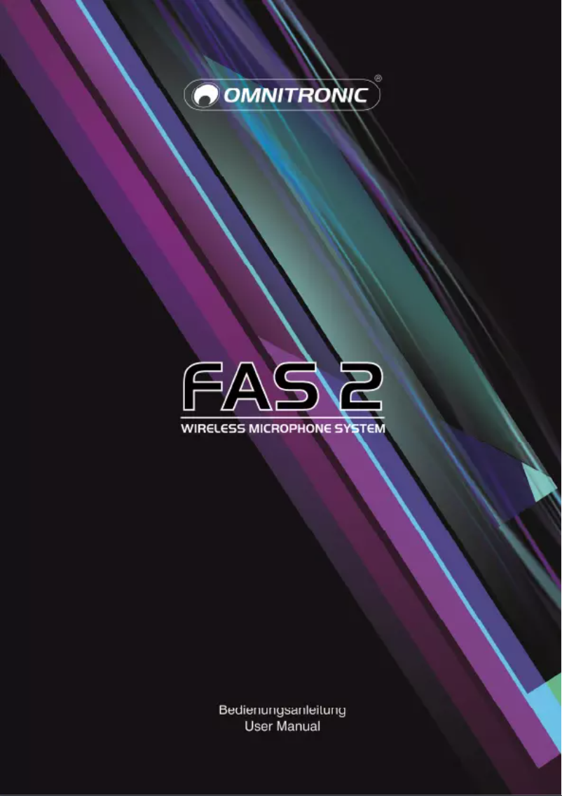 Page 1 de la notice Manuel utilisateur Omnitronic FAS 2
