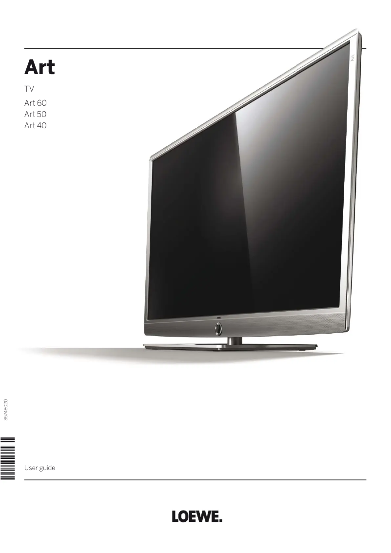 Image de la première page du manuel de l'appareil ART 55