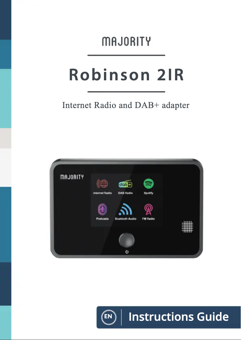 Page n°1 - Manuel utilisateur Majority Robinson 2IR
