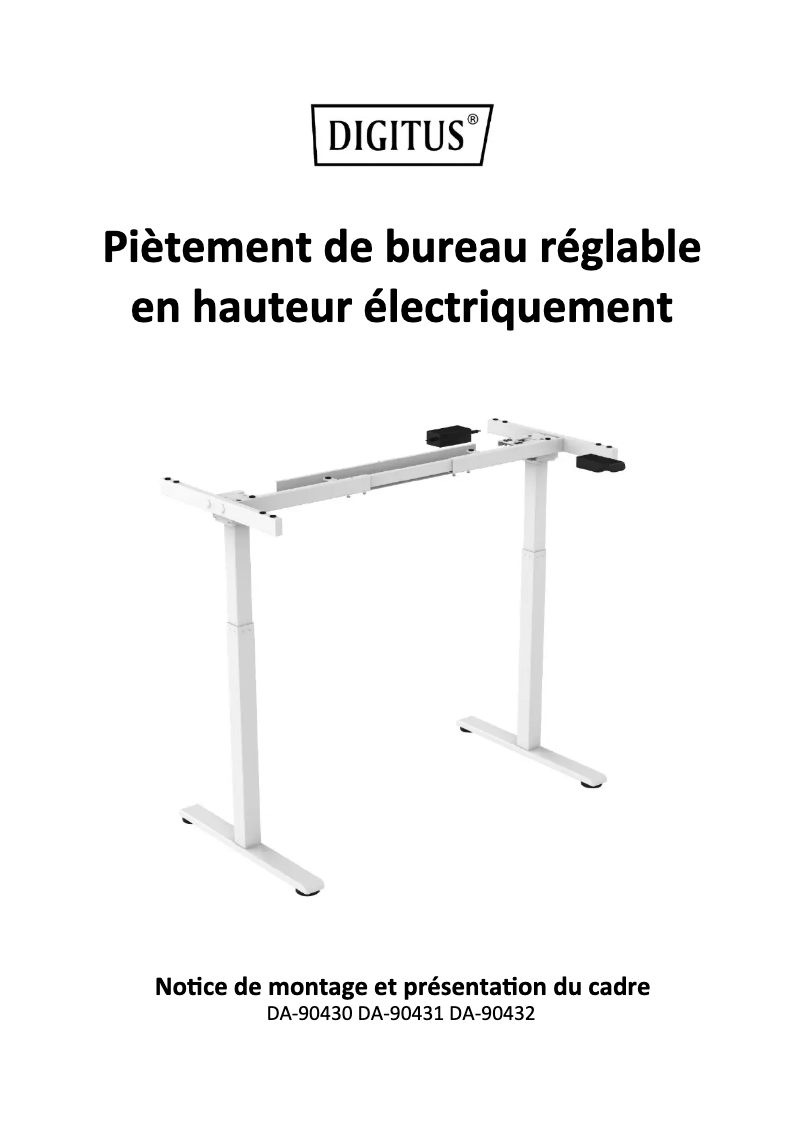 Page 1 de la notice Manuel utilisateur Digitus DA-90430