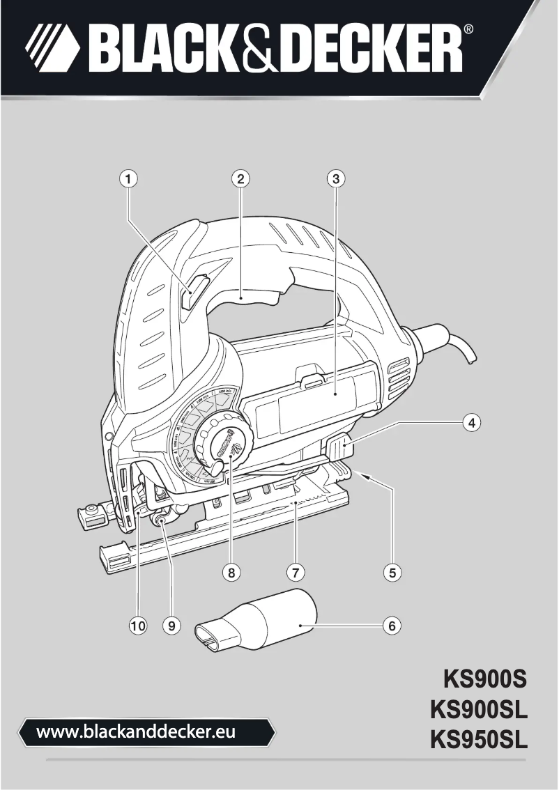 Image de la première page du manuel de l'appareil KS950SL