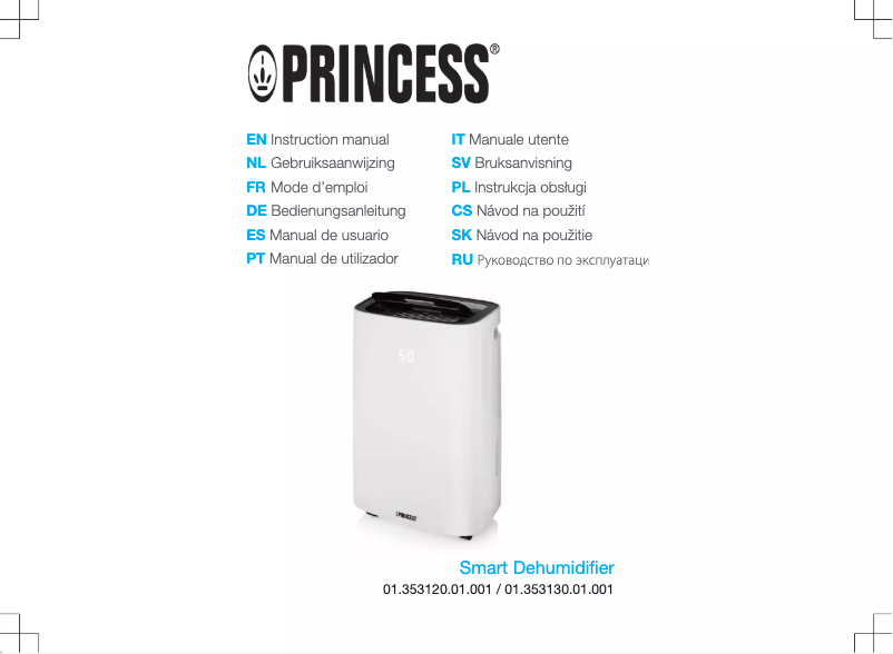 Page 1 de la notice Manuel utilisateur Princess 353120