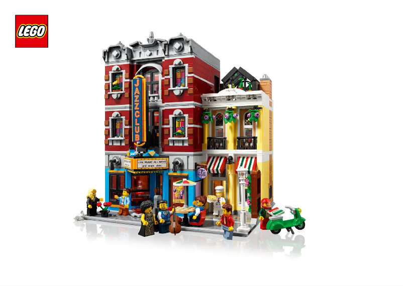 Page 1 de la notice Consignes visuelles Lego Icons 10312