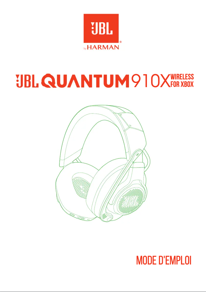 Page n°1 - Manuel utilisateur JBL Quantum 910X