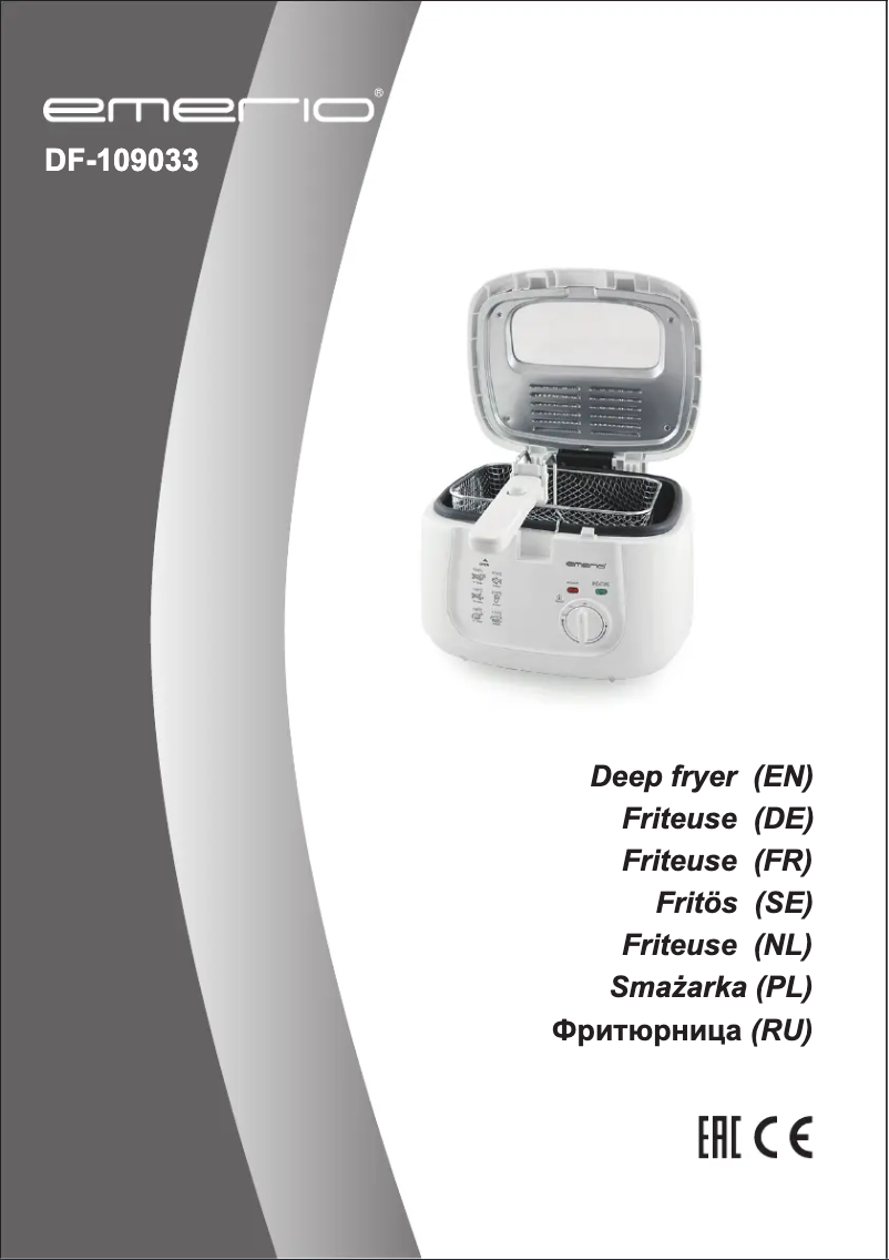 Image de la première page du manuel de l'appareil DF-109033